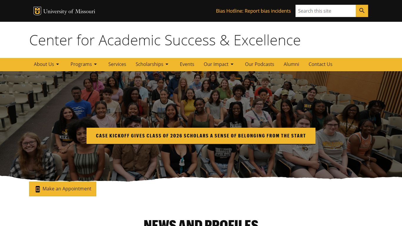 Center for Academic Success & Excellence